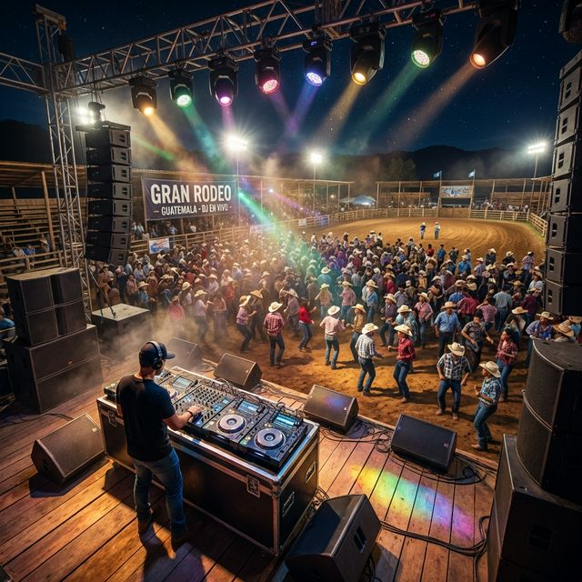 Gran Rodeo Guatemala - DJ en vivo